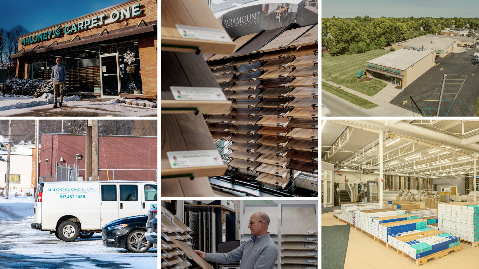 About Our Flooring store showroom in Lansing, MI